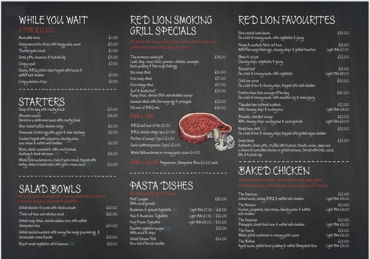 红狮教练酒店 埃尔斯米尔 外观 照片